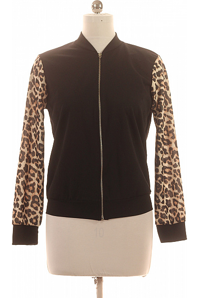 Dámská bomber mikina s dlouhým rukávem a leopardím potiskem Vel. EU M | Unimoda | obrázek 2