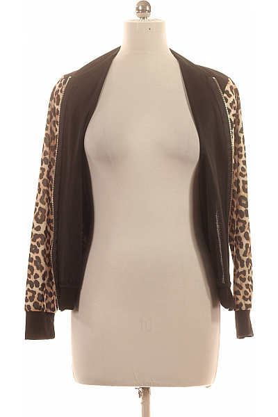 Dámská bomber mikina s dlouhým rukávem a leopardím potiskem Vel. EU M | Unimoda | obrázek 4