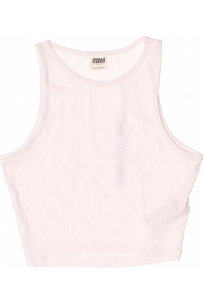 URBAN CLASSICS dámské bílé tílko basic crop top bez rukávů | URBAN CLASSICS | obrázek 2