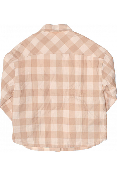 URBAN CLASSICS Dámská kostkovaná košile oversize béžová Velikost EU XS | URBAN CLASSICS | obrázek 3