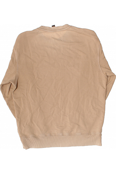 ALPHATAURI Pánská béžová mikina s dlouhým rukávem crewneck bavlněná Velikost EU S | ALPHATAURI | obrázek 3