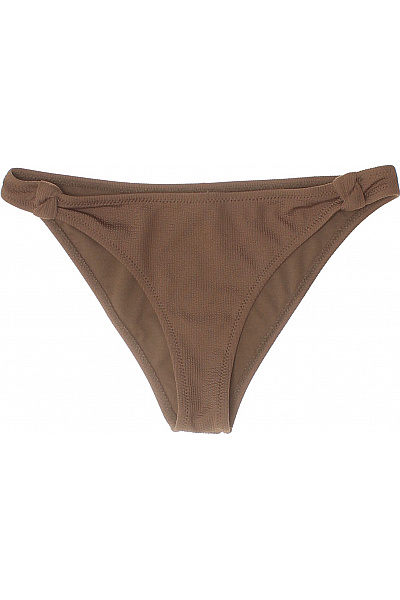 SHIWI dámské hnědé žebrované bikiny na zavazování Vel. 38 | SHIWI | obrázek 2