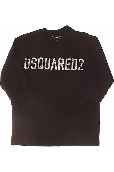 Dsquared2 Dětské tričko s dlouhým rukávem černé bavlněné Velikost 6Y | Dsquared2 | obrázek 2