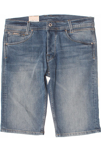 Pepe Jeans Pánské modré džínové kraťasy s kapsami Velikost 32 | Pepe Jeans | obrázek 2