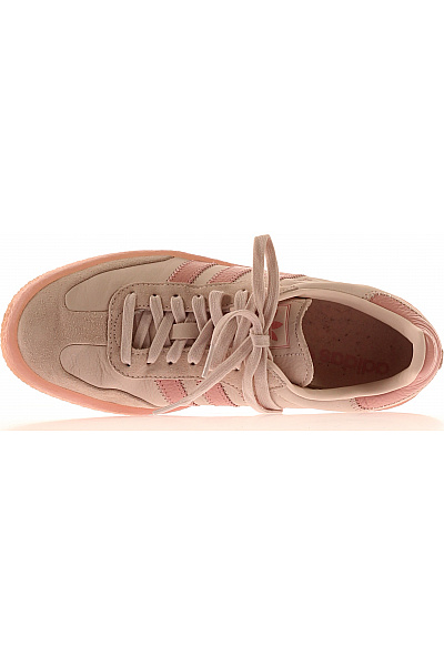 ADIDAS růžové kožené tenisky s platformou Vel. 40.5 | ADIDAS | obrázek 2