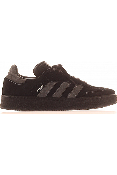 ADIDAS Pánské černé Semišové Tenisky Volnočasové šněrovací Vel. 43.5