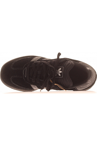 ADIDAS Pánské černé semišové tenisky volnočasové šněrovací Vel. 43.5 | ADIDAS | obrázek 2