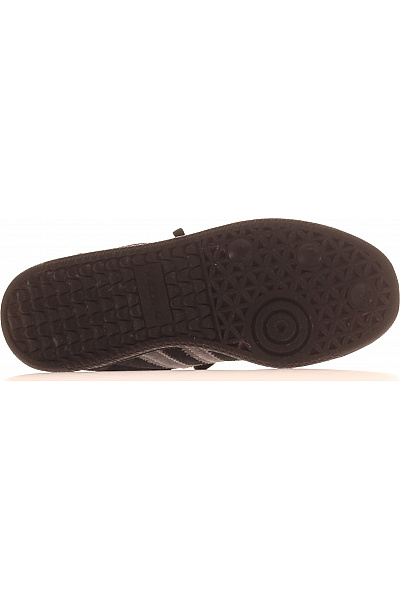 ADIDAS Pánské černé semišové tenisky volnočasové šněrovací Vel. 43.5 | ADIDAS | obrázek 3