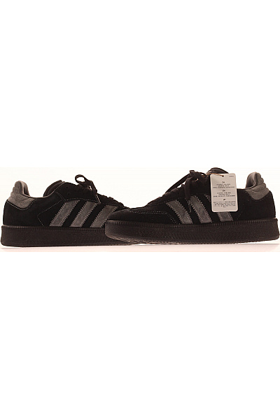 ADIDAS Pánské černé semišové tenisky volnočasové šněrovací Vel. 43.5 | ADIDAS | obrázek 5
