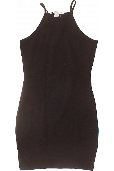 NLY  Černé šaty na ramínka koktejlové mini bodycon Velikost S | NLY  | obrázek 2