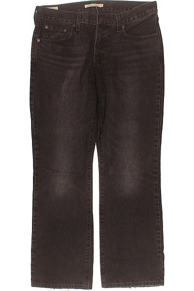 LEVIS Dámské Džíny Rovné Seprané S Kapsami Vel. 29