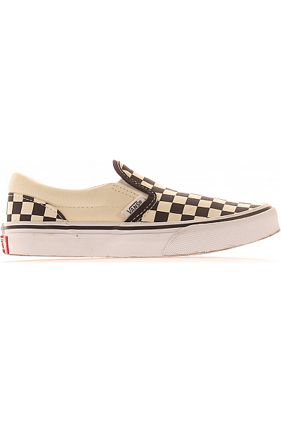 Vans Dětské Nazouvací Tenisky Kostkované Vel. 32