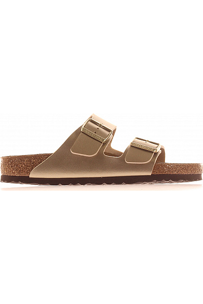 Birkenstock Dámské Zlaté Korkové Sandály S Přezkou Velikost 38
