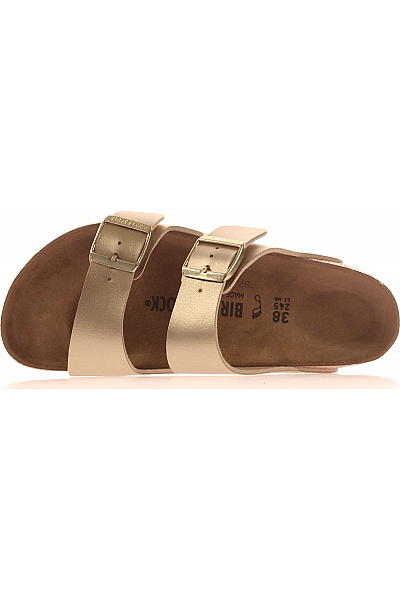 Birkenstock dámské zlaté korkové sandály s přezkou Velikost 38 | Birkenstock | obrázek 2