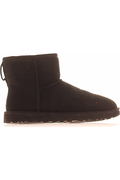 UGG Černé Válenky Kotníkové Zateplené Zimní Vel. 39