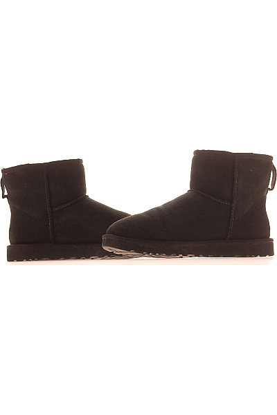 UGG Černé válenky kotníkové zateplené zimní Vel. 39 | UGG | obrázek 5