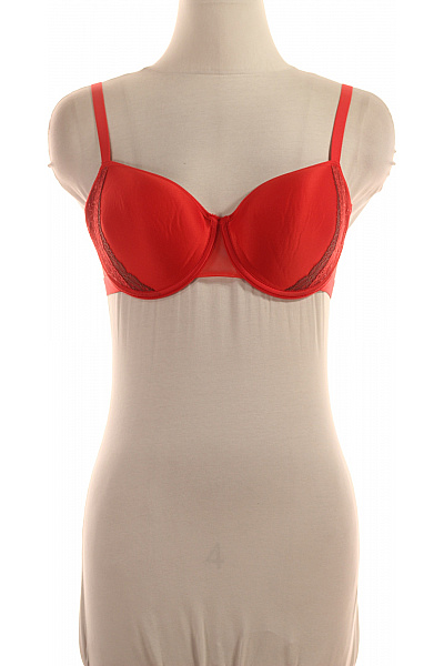Passionata Dámská Podprsenka Krajková Push Up červená Velikost 80C