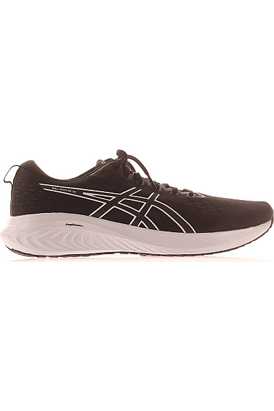 Asics Pánské Běžecké Tenisky Textilní šněrovací černé Velikost 49