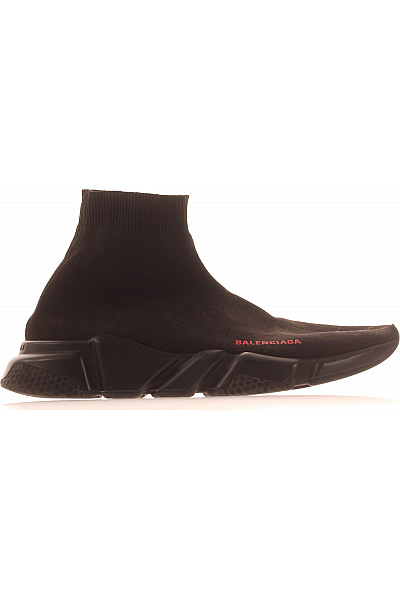 BALENCIAGA  Pánské Tenisky Kotníkové Textilní černé Volnočasové Vel. 42