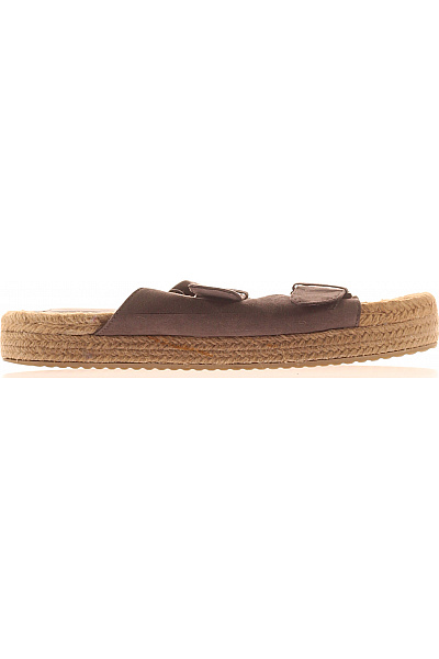 PULL&BEAR Dámské Espadrilky Na Platformě S Páskem Velikost 40