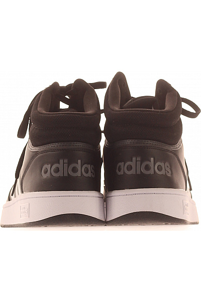 ADIDAS Kotníkové tenisky černé sportovní volnočasové Vel. 49/5 | ADIDAS | obrázek 4