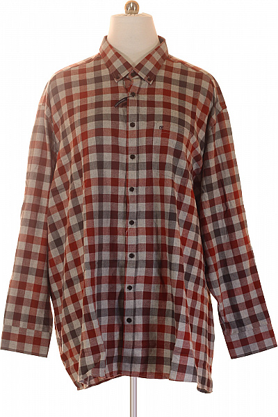 CASA MODA Pánská kostkovaná košile s dlouhým rukávem ležérní Vel. 6XL | CASA MODA | obrázek 2