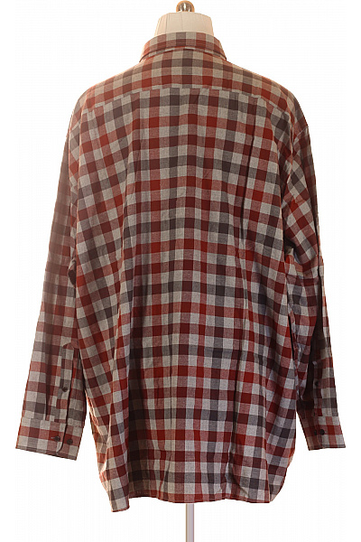 CASA MODA Pánská kostkovaná košile s dlouhým rukávem ležérní Vel. 6XL | CASA MODA | obrázek 3