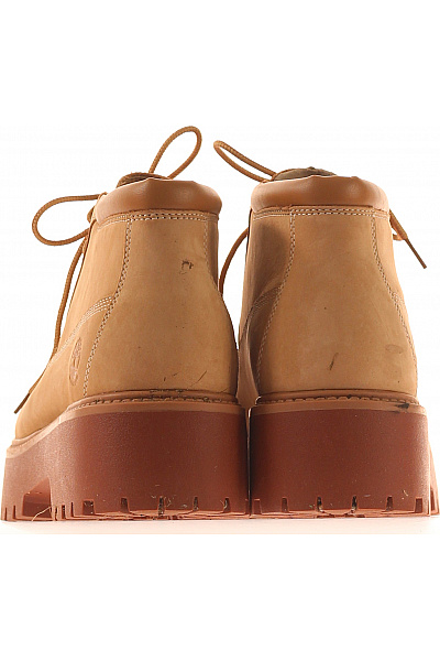 Timberland Kotníkové šněrovací boty na platformě semišové podzimní Velikost 42 | Timberland | obrázek 4