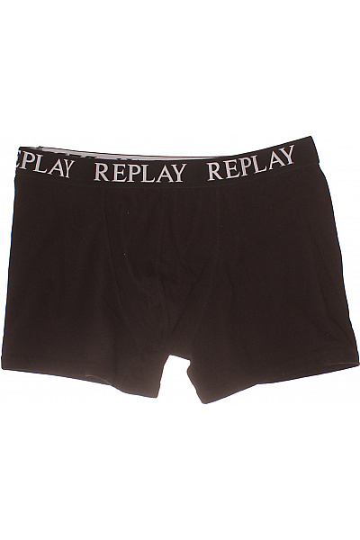 REPLAY pánské boxerky černé Vel. XS | REPLAY | obrázek 2