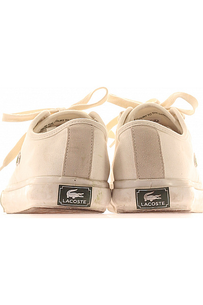 LACOSTE dámské plátěné tenisky volnočasové šněrovací Vel. 40.5 | LACOSTE | obrázek 4