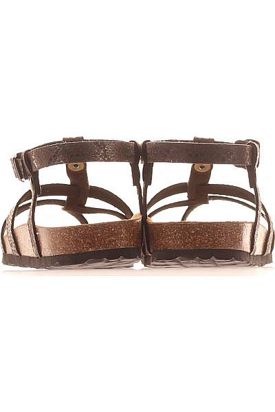 Mandel Sandals Dámské kožené sandály korkové letní s páskem Vel. 40 | Mandel Sandals | obrázek 4