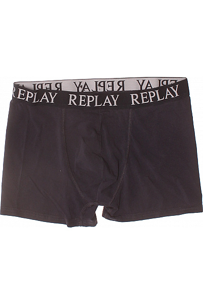 REPLAY pánské boxerky černé Vel. XS | REPLAY | obrázek 2
