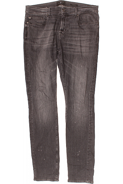 7 For All Mankind Dámské Džíny úzké Seprané S Dírami Velikost 34