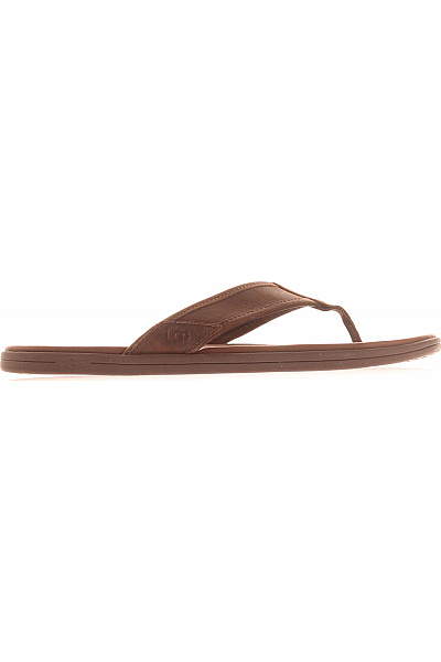 UGG Pánské Hnědé Kožené žabky Volnočasové Letní Vel. 44