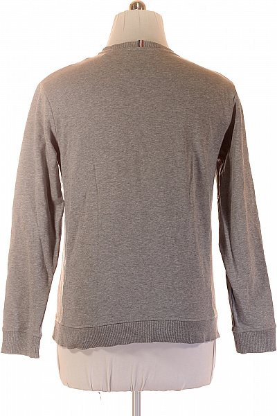 LES DEUX pánská mikina s dlouhým rukávem šedá jednobarevná bavlna crewneck Velikost EU L | LES DEUX | obrázek 3