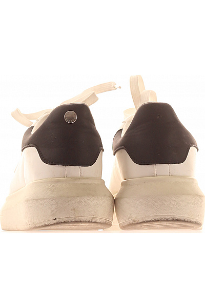 Steve Madden Dámské bílé tenisky na platformě kožené šněrovací volnočasové Vel. 40 | Steve Madden | obrázek 4