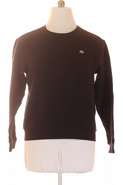 Sublevel dámská mikina s dlouhým rukávem černá bavlněná crewneck streetwear Vel. L | Sublevel | obrázek 2
