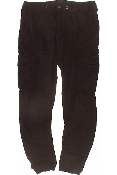 URBAN CLASSICS Pánské bavlněné cargo kalhoty volnočasové černé s kapsami Vel. xl | URBAN CLASSICS | obrázek 2