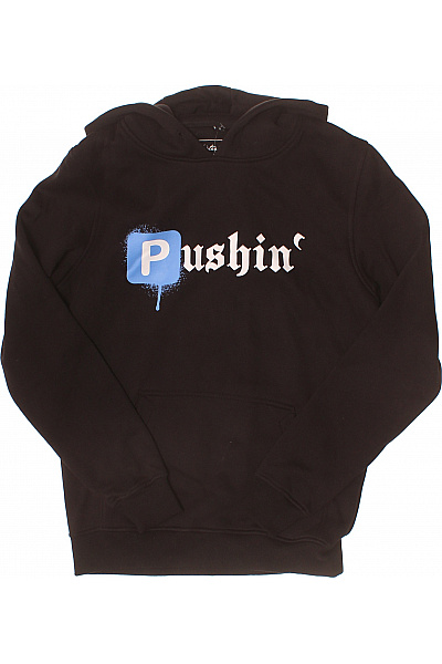 Mister Tee Pánská mikina s kapucí a potiskem Pushin streetwear Vel. s | Mister Tee | obrázek 2
