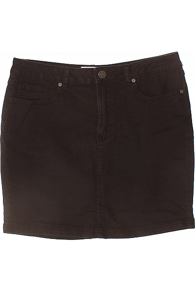 URBAN CLASSICS Dámská černá džínová sukně s kapsami mini Velikost M | URBAN CLASSICS | obrázek 2