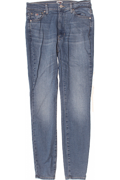 TOMMY HILFIGER Dámské Strečové Džíny Skinny Modré Vel. EU 30/30
