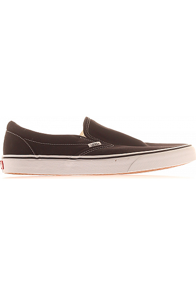 Vans Pánské Tenisky Nazouvací Textilní Volnočasové černé Vel. 47