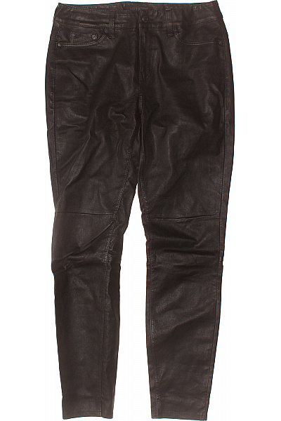 DRYKORN Dámské Koženkové Kalhoty Skinny černé Velikost EU 28/34