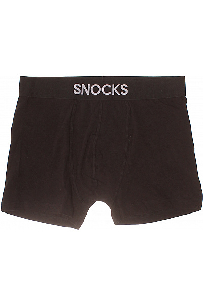 snocks pánské boxerky černé bavlněné | snocks | obrázek 2
