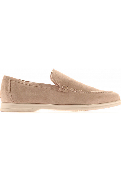 Steve Madden Dámské Béžové Kožené Mokasíny Volnočasové Elegantní Velikost 41