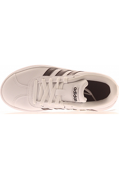 ADIDAS Dětské tenisky bílé šněrovací volnočasové | ADIDAS | obrázek 2