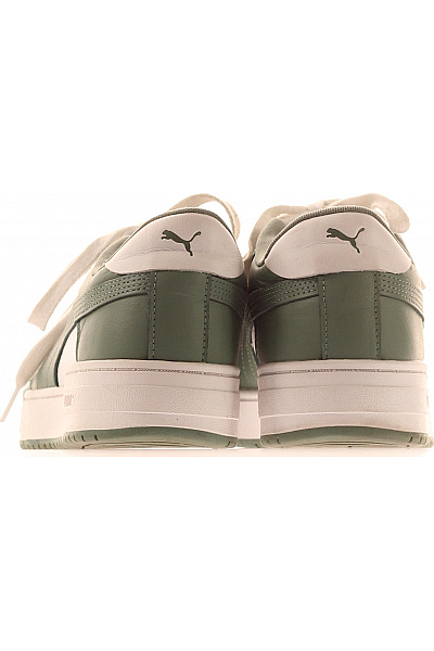 Puma Zelené kožené tenisky volnočasové šněrovací Velikost 42 | Puma | obrázek 4