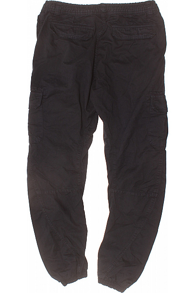 URBAN CLASSICS Pánské cargo kalhoty černé volnočasové s kapsami Vel. m | URBAN CLASSICS | obrázek 3