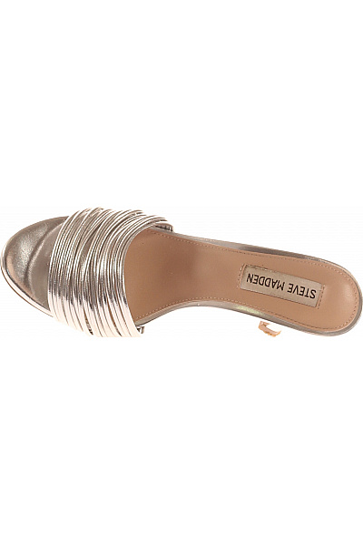 Steve Madden Dámské stříbrné sandály na podpatku Vel. 37 | Steve Madden | obrázek 2