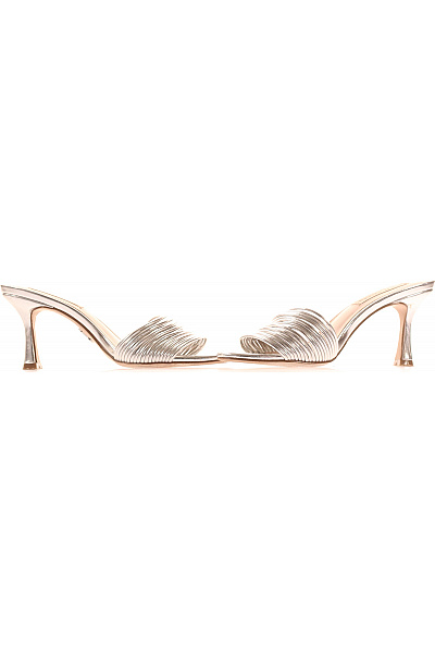 Steve Madden Dámské stříbrné sandály na podpatku Vel. 37 | Steve Madden | obrázek 5